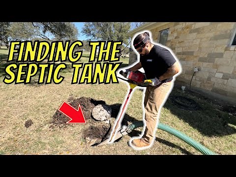 Finding The Septic Tank with a Soil Probe