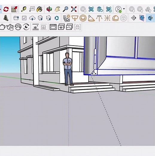 Ep - 04 Modern Villa Design in SketchUp | 3D Architectural Modeling & Visualization #architecture