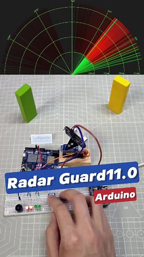 Manual-Controlled Arduino Radar System Project