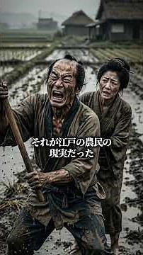重税でも生き抜いた！江戸時代の農民の意外すぎる生存戦略都市伝説日本史歴史歴史解説