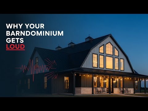 The Noise Problem in Barndominiums That Develops After Year 2