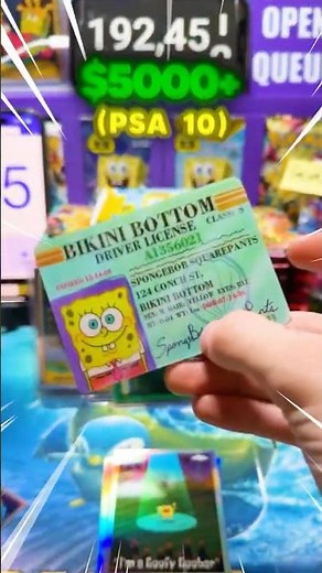 SPONGEBOB DRIVER LICENSE!! 🤯🔥