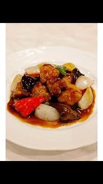 【家常糖醋肉】黒酢酢豚です