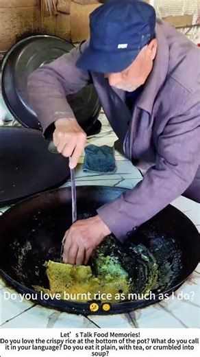 Scraping the Crispy Crust – The Best Part of the Pot! 🍚🔪