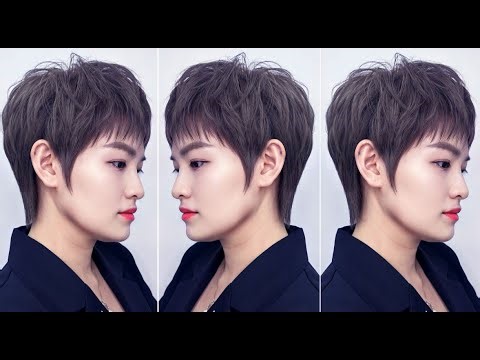 How to cut a Short Pixie Haircut Women | Short Layered Cutting Tips & Techniques