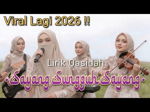 LIRIK QOSIDAH - Sayang Sungguh Sayang | By Gema Sholawat