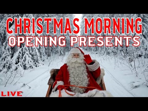 Every Christmas Morning from 2016–2024 Kids Opening Santa’s Presents