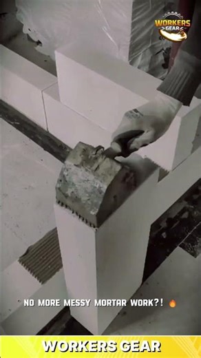 Smart Bricklaying Guide Tool for Masonry Installation and Straight Wall Building in Construction