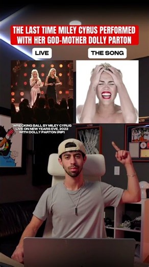 DOLLY PARTON SINGING ON WRECKING BALL WAS SO SPECIAL!😭