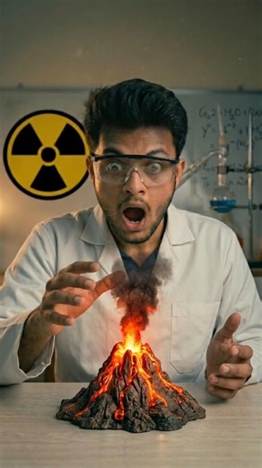 How to make a Volcano using ENO 🤯🌋 | मैंने ENO और सोया की बोतल का इस्तेमाल करके एक ज्वालामुखी बनाया