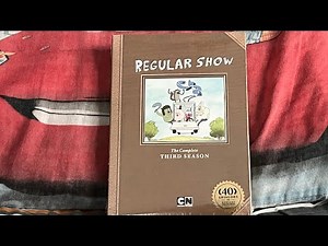 Regular Show The Complete Third Season 2014 DVD, Regular Show DVD unboxing review