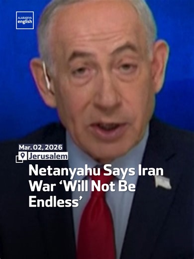 Israel’s Prime Minister Benjamin Netanyahu says the conflict with Iran may take some time but “it’s not going to take years” and “it’s not an endless war.” #Netanyahu #Israel #Iran