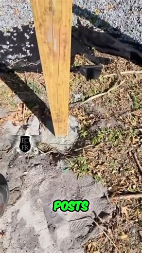 Shocking PVC Fence with Rotten Wood Posts Explained! #shorts