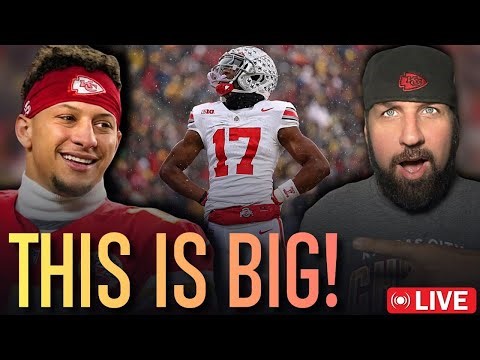 NFL Insider says Chiefs spent EXTENSIVE TIME with WR Carnell Tate…