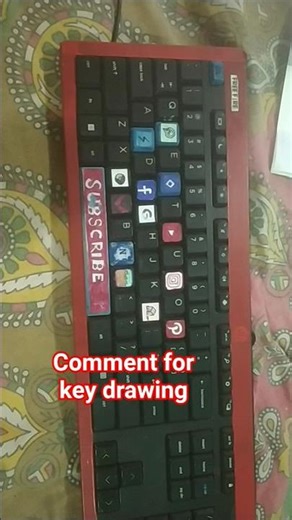 I made keyboard key drawing #keydrawing