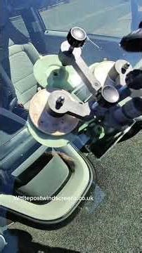 Windscreen stone chip repair