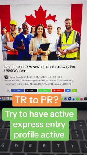 TR to PR? #trtopr #pathway #announcement #news #ircc