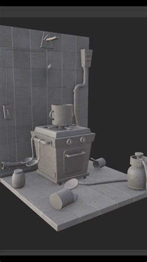 From Grey to Cozy:Substance Painter