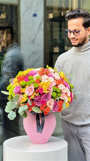 Master Florist on Instagram: "🌹 Versatile and vibrant spray roses take the spotlight in this masterpiece by florist Kazi 🎨. Combined with textured greenery and unique accents, the arrangement showcases a perfect balance of structure, colour, and movement, a true expression of floral artistry 💐✨. 💐🧑‍🎨 @florist_kazi__sagar World of Spray Roses - Together let’s inspire and surprise. 🌈 Endless colours and variety #worldofsprayroses #masterflorist #sprayroses #rosebouquet #roses #roselover #tr