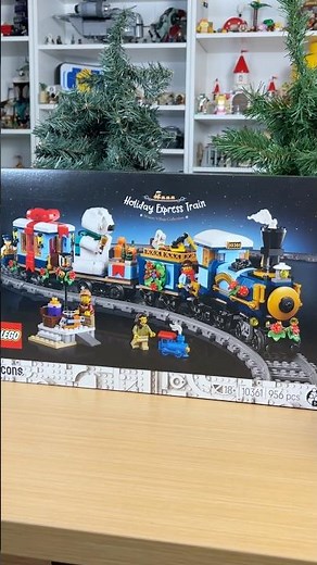 New LEGO Holiday Express Train revealed 🚂🎄#rlfm #10361 #reviews #lego #gifted