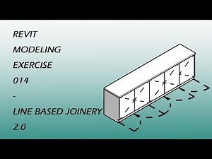 Revit Modeling Exercise 014 - Line Based Joinery 2.0