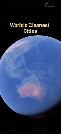 World's Cleanest Air cities #top #viral #shorts