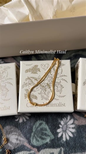 Stunning Jewelry Haul from Caitlyn Minimalist