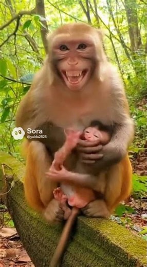 Tickle Time in the Jungle#LaughingMonkeyVibes