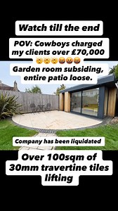 Over £70,000 paid for poor workmanship. Company has been liquidated & we now have to pick up the pieces. Enquiries at www.scottbrothersuk.co.uk WhatsApp 07765190683 Email info@scottbrothersuk.co.uk #gardengoals #beforeandafter #supportlocalbusiness #uksmallbusiness #uklandscaping #bristollandscaping #homeupgrades #bristollandscaping #homeupgrades #trustedtradesuk #insta #Facebook #cowboybuilders #poorworkmanship #subsiding #gardenoffice | Scott Brothers UK LTD