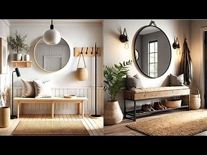 Entryway Decor Ideas For 2026 | Beautiful Entryway Bench Decor Ideas