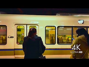 JR Osaka Loop Line: Complete Night Circuit | Osaka Station Start (4K) [Sleep/Study]