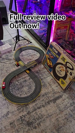 1981 Tyco Camaro 300 set Full Review Out Now #slotcarracing #tyco #vintagetoys #80s #camaro #z28