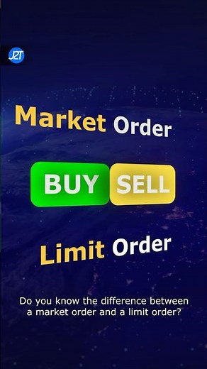📈 Market Order vs Limit Order — what’s the difference?