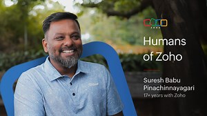 From a hesitant presales engineer to the Director of Sales for Zoho IoT, Suresh Babu’s journey has been one of remarkable growth. Our culture of self-learning and long-term thinking played a key role in shaping his path. More here 👉 zoho.to/sureshbabu | Zoho