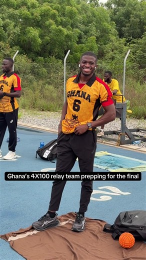 Ghana's 4x100 Relay Team Gears Up for Final