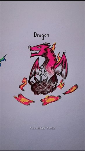 How to draw stickman with [Snake, Shark, Dragon] 😳 . . More tutorials coming soon ✨️ #drawing #stickman #tutorial #howtodraw #fpy #art #fpy #reels #fypシ #facebookreel #fblifestyle #fyp | Itz Sourabh