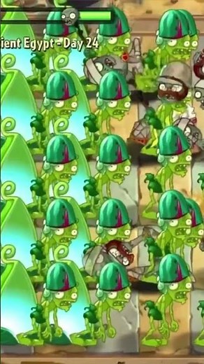 Unstoppable Bonk Choy Army Destroys Ancient Egypt | Plants vs Zombies 2 #pvz2 #gaming