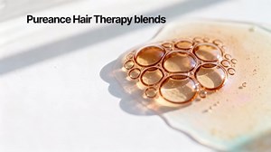 PUREANCE Hair Therapy - Hair Growth Oil for Dry & Frizzy Hair - Scalp Serum for Women & Men - With Aloe Vera Gel, Castor, Argan, Black Seed, Rosemary & Peppermint Essential Oils & More - 2 Fl OZ