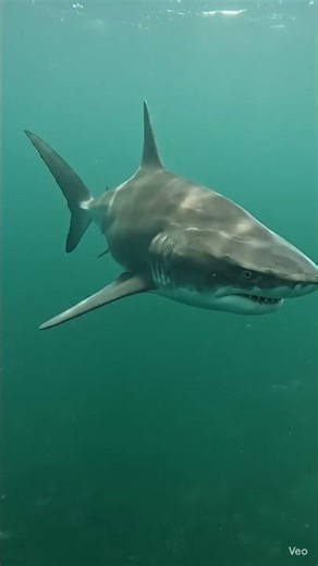 Great White Shark Underwater | White Shark Attack & Ocean Predator HD