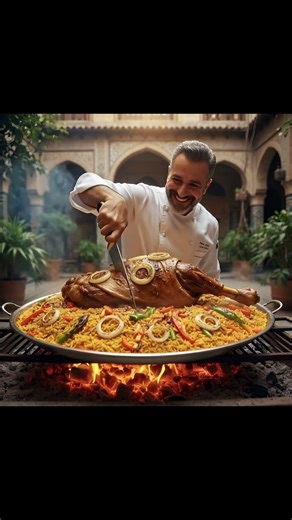 Shami Charcoal Roast Camel | Traditional Charcoal Cooking Style from Syria