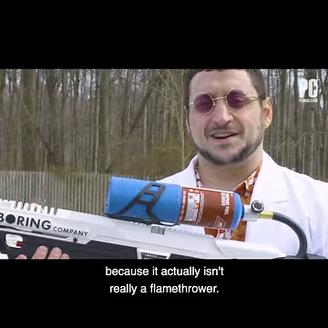 141K views · 23 reactions | We bought Elon Musk's flamethrower. Let's see how good it is at making s'mores. | PCMag | Facebook