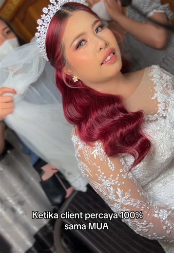 Cantiknyaa bride aku ala2 Ariel Princess Disney 😍😍😍 #wedding #pengantintoraja #holymatrimony #muatoraja