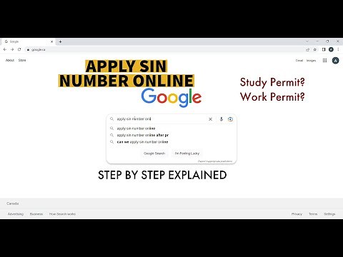 How to apply/renew SIN number online | Study Permit | Work Permit | Step by step explained