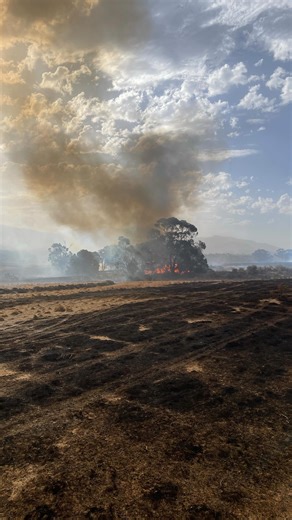 Ground and air crews worked together to stop a fire from spreading at the base of Mt Cole earlier this week, with fireys deployed from across the state to assist as part of the larger Bayindeen-Rocky Road fire 🚒🚁🏔️ A massive thank you to all our members who have taken part in the response in the west, travelling from near and far to protect our communities. 📸 Simon White - @greenvale.cfa 📍 Eastern Maar/Wadawurrung Countries | CFA (Country Fire Authority)