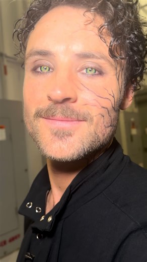 Dancing With The Stars #DWTS on Instagram: "We are now a fan of dark romantasy 率‍♂️鹿 Here’s how @dylanefron transformed into a vampire for #HalloweenNight! #DWTS"