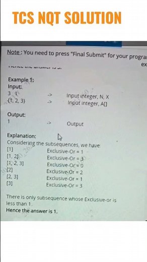 TCS coding solution|| aman thakur