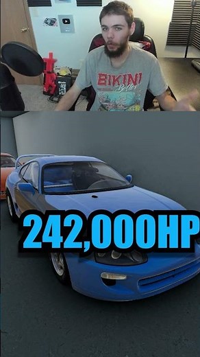 I Took the FASTEST Toyota Supra Drag Cars to Drag Strip - Realistic BeamNG Drive Roleplay #shorts