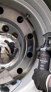 Mist-A-Spot is a magical liquid it'll do everything from start to finish if you know how to use it. We like it for maintenance polishing and as a finish lubricant for buffing. If you haven't tried Mist-A-Spot you're truly missing out. #metalpolishing #polishing #buffing #detailing #cleaning #trucking #wheels #liftedtrucks #billet #satisfying | SummerShine Supply