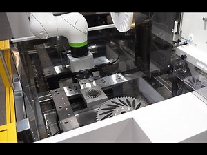 FANUC ROBOCUT with FANUC CRX Automation. #automation #cncmachine #wireedm