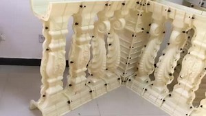 New Design Modern Casting Decorative Baluster Rail  Molds for Concrete